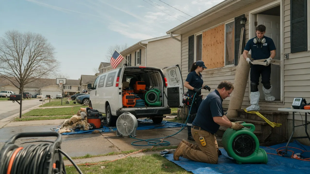 Water Damage Restoration in Barnes City, IA near me
